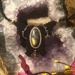 Handmade Labradorite Necklace from India